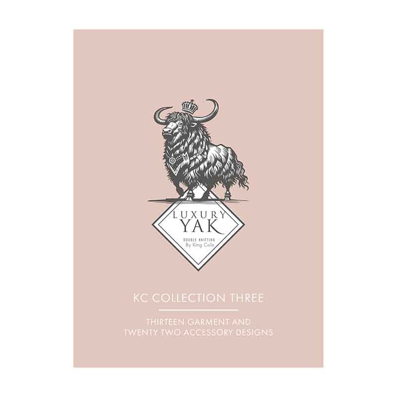 king-cole-luxury-yak-dk-book-3-strickbuch-88-seiten image 3