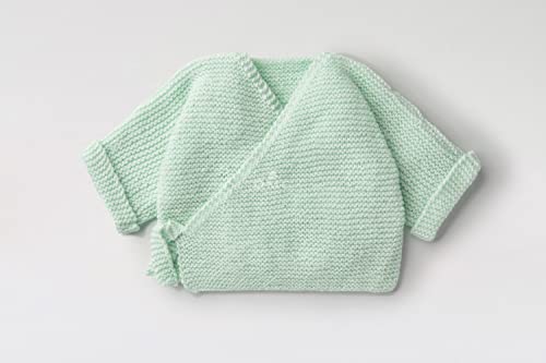 dmc-gift-of-stitch-strickset-baby-cardi-gr-n-0-6-monate image 7